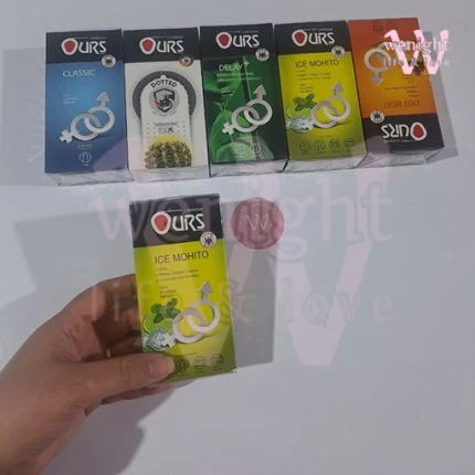 قیمت خرید کاندوم اورس مدل Ice Mohito بسته 12تایی